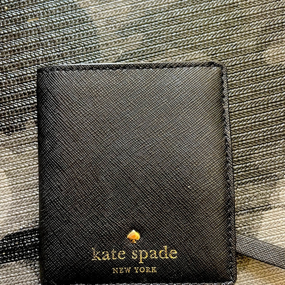 Kate Spade mini black wallet